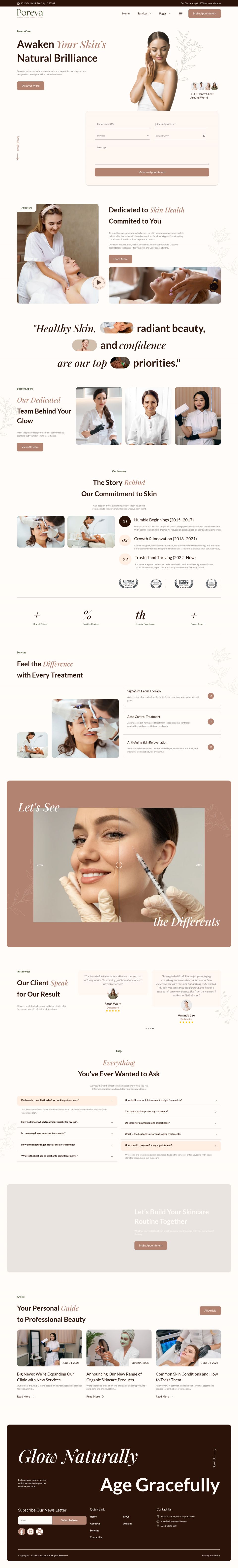 WordPress template ThemeForest Poreva