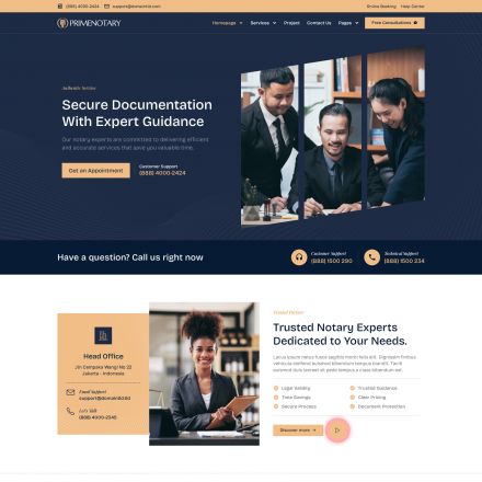 ThemeForest PrimeNotary