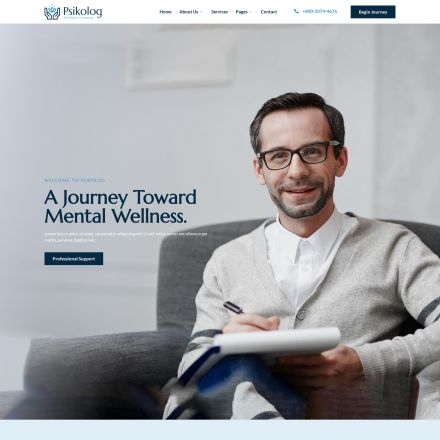 ThemeForest Psikolog