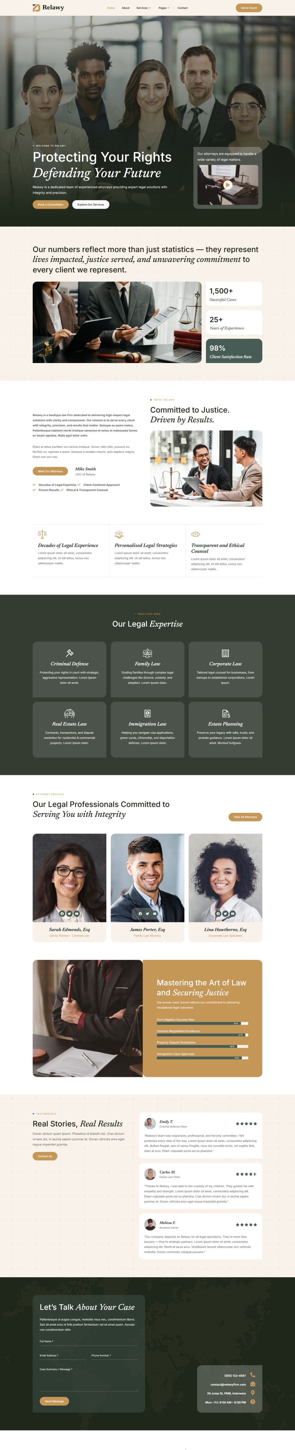 WordPress template ThemeForest Relawy