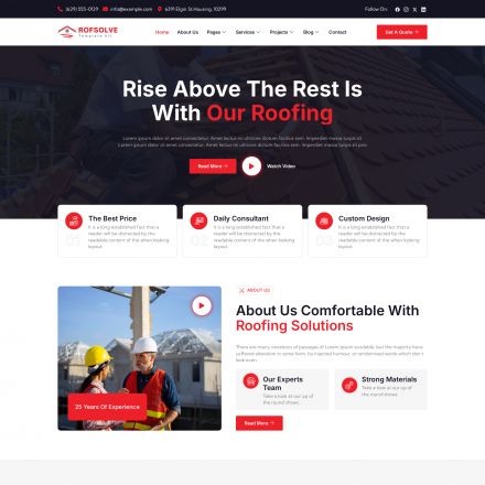 ThemeForest Roofsolve