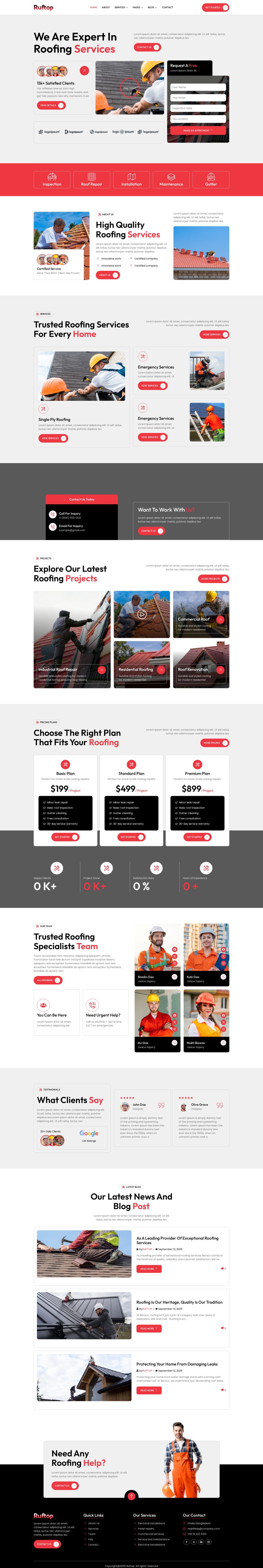 WordPress template ThemeForest Ruftop