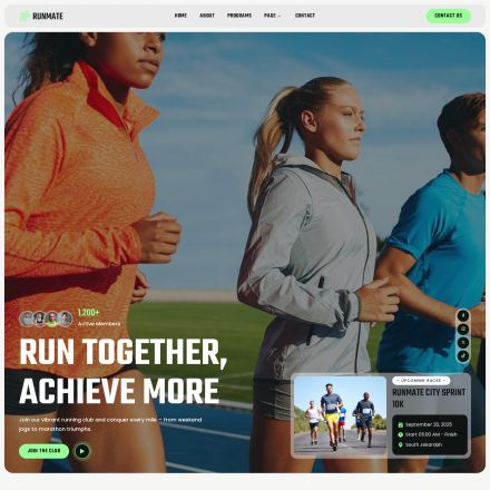 ThemeForest Runmate