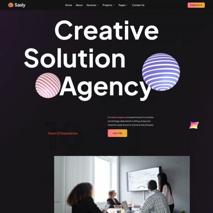 ThemeForest Sasly