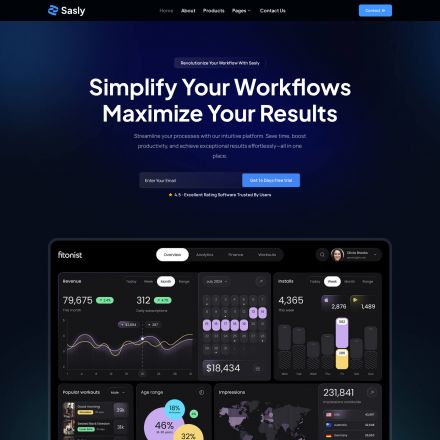 ThemeForest Sasly