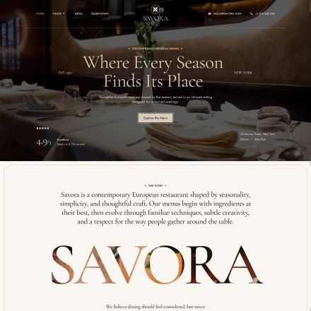 ThemeForest Savora