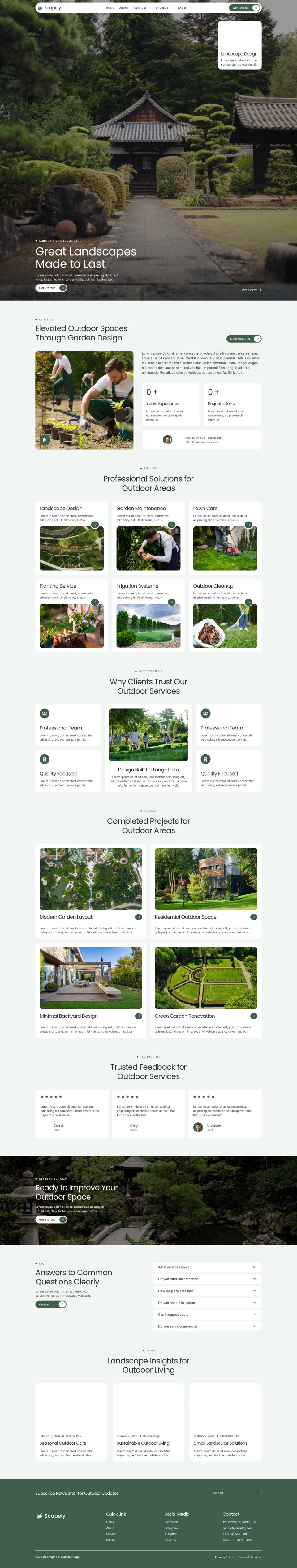 Template ThemeForest Scapely WordPress template ThemeForest Scapely