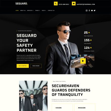 ThemeForest Seguard