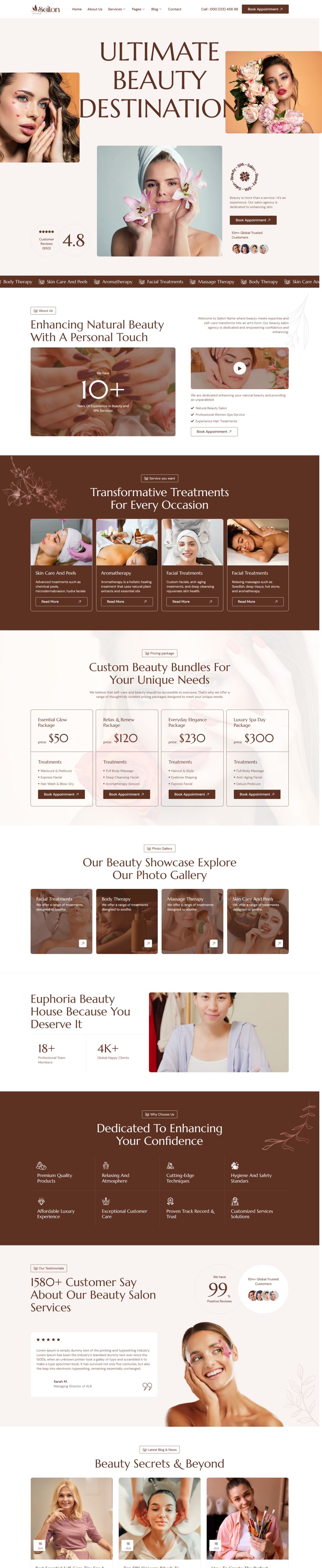 WordPress template ThemeForest Seilon