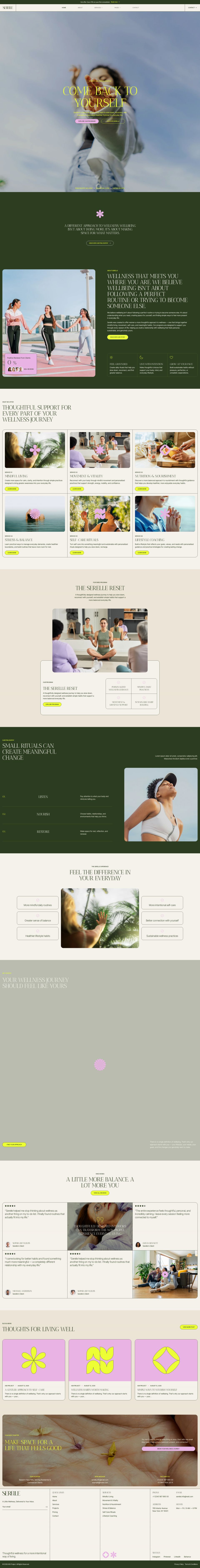 Template ThemeForest Serelle WordPress template ThemeForest Serelle
