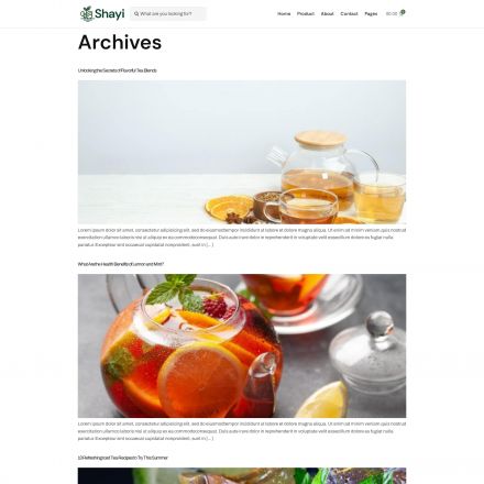 ThemeForest Shayi