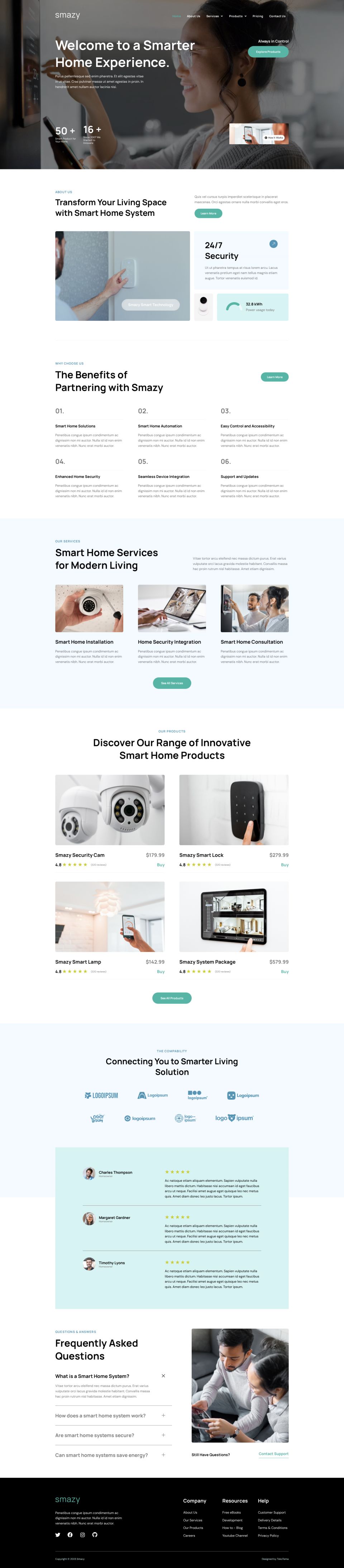 WordPress template ThemeForest Smazy