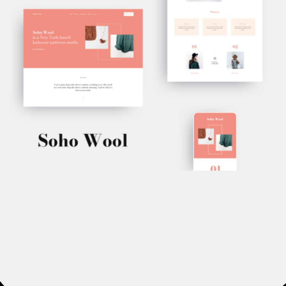 WordPress template ThemeForest SohoWool