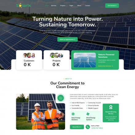 ThemeForest Solarix
