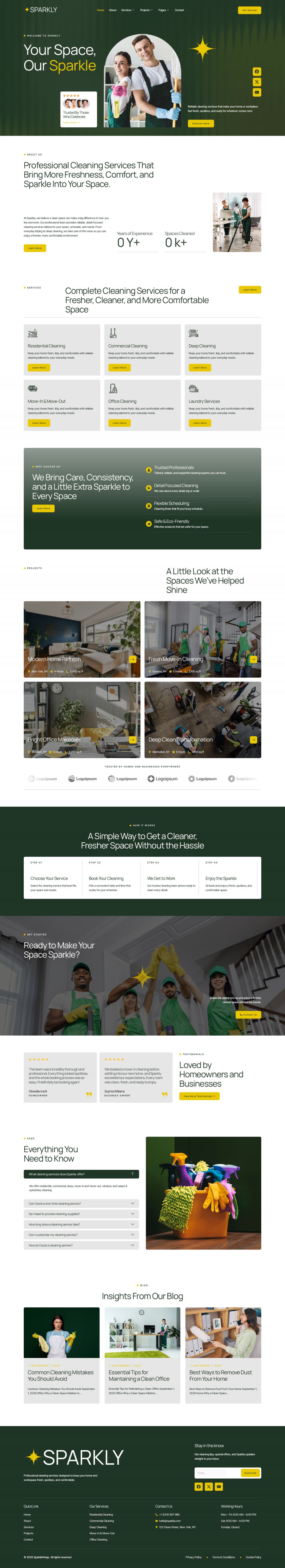 WordPress template ThemeForest Sparkly
