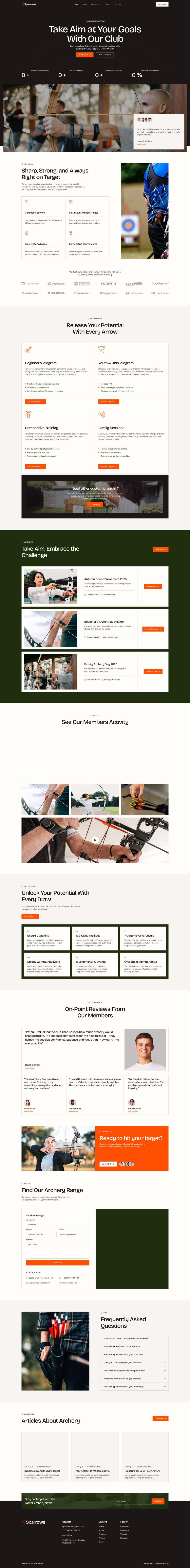 WordPress template ThemeForest Sparrows