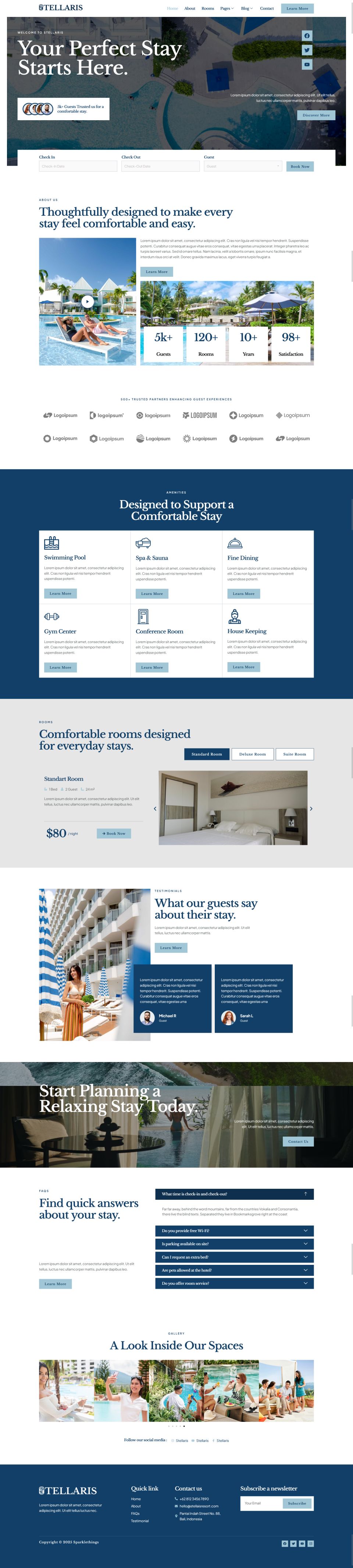 Template ThemeForest Stellaris WordPress template ThemeForest Stellaris