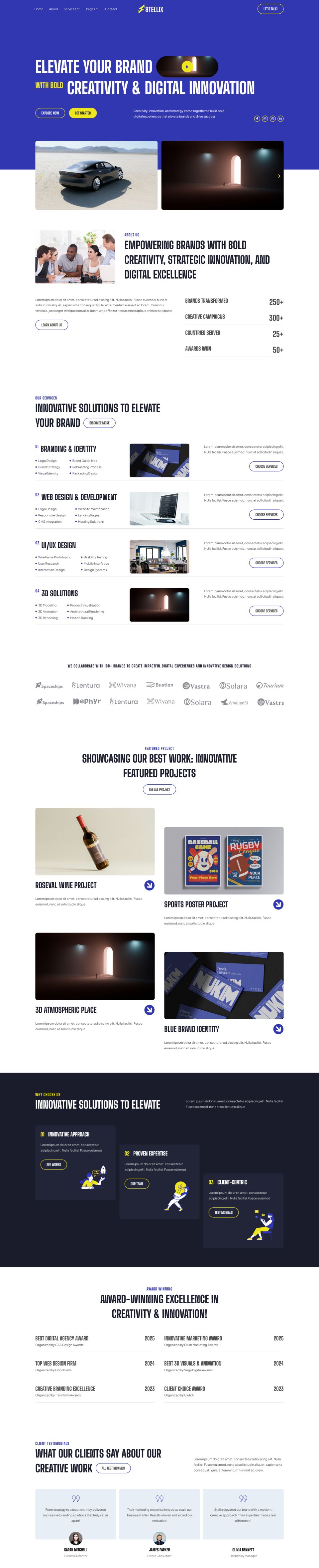WordPress template ThemeForest Stellix