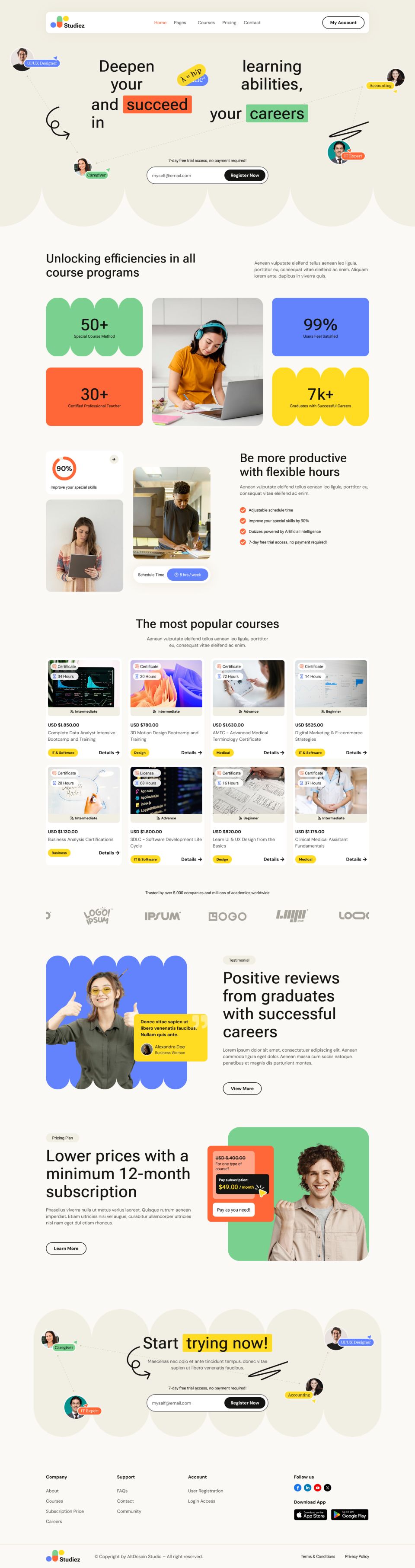 WordPress template ThemeForest Studiez