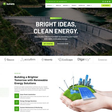 ThemeForest Sunara