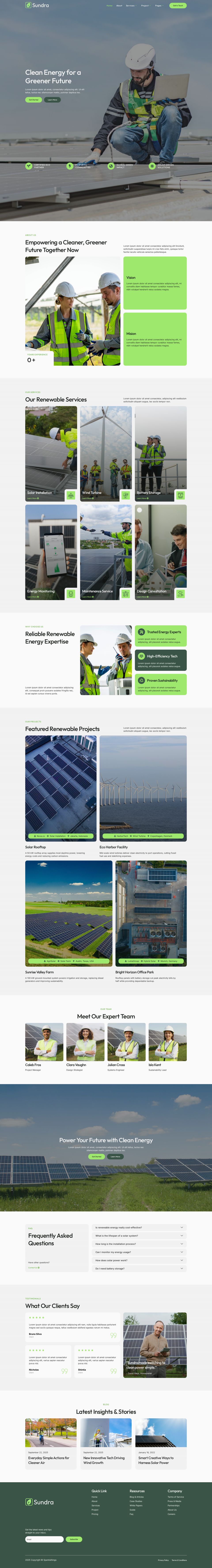 WordPress template ThemeForest Sundra