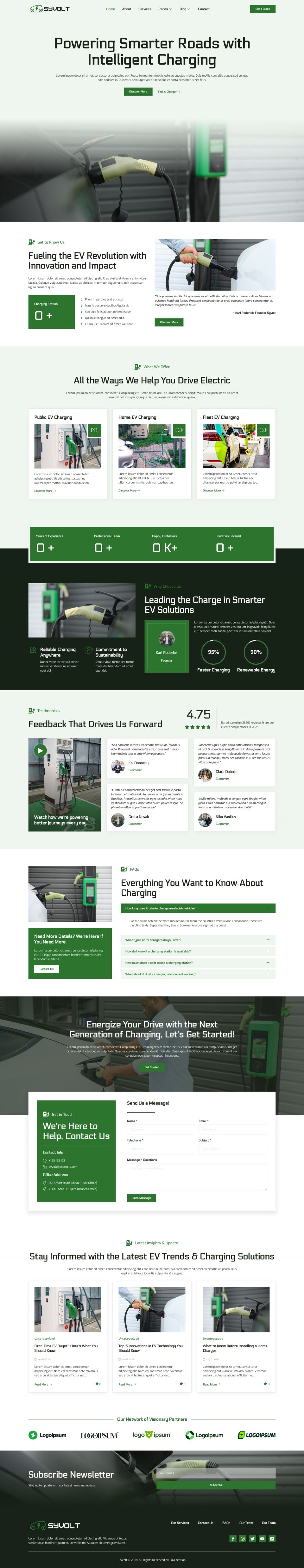 WordPress template ThemeForest Syvolt