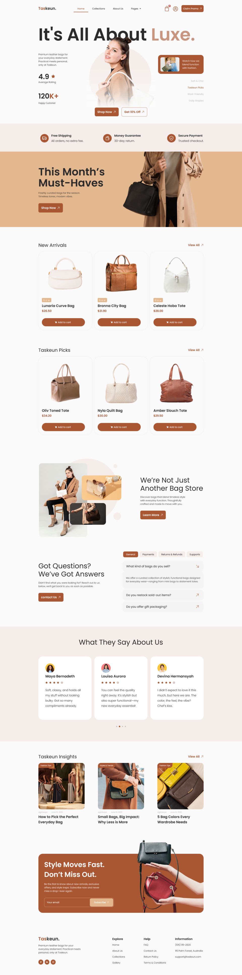 WordPress template ThemeForest Taskeun