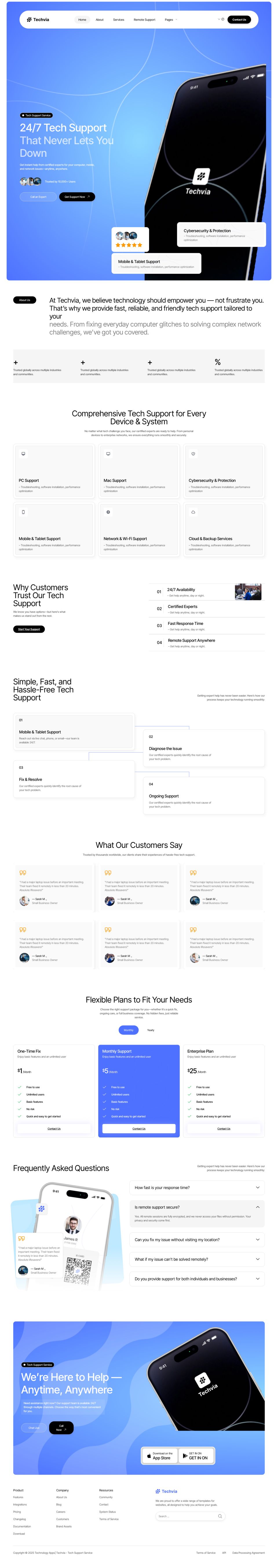 WordPress template ThemeForest Techvia
