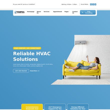 ThemeForest Tempra