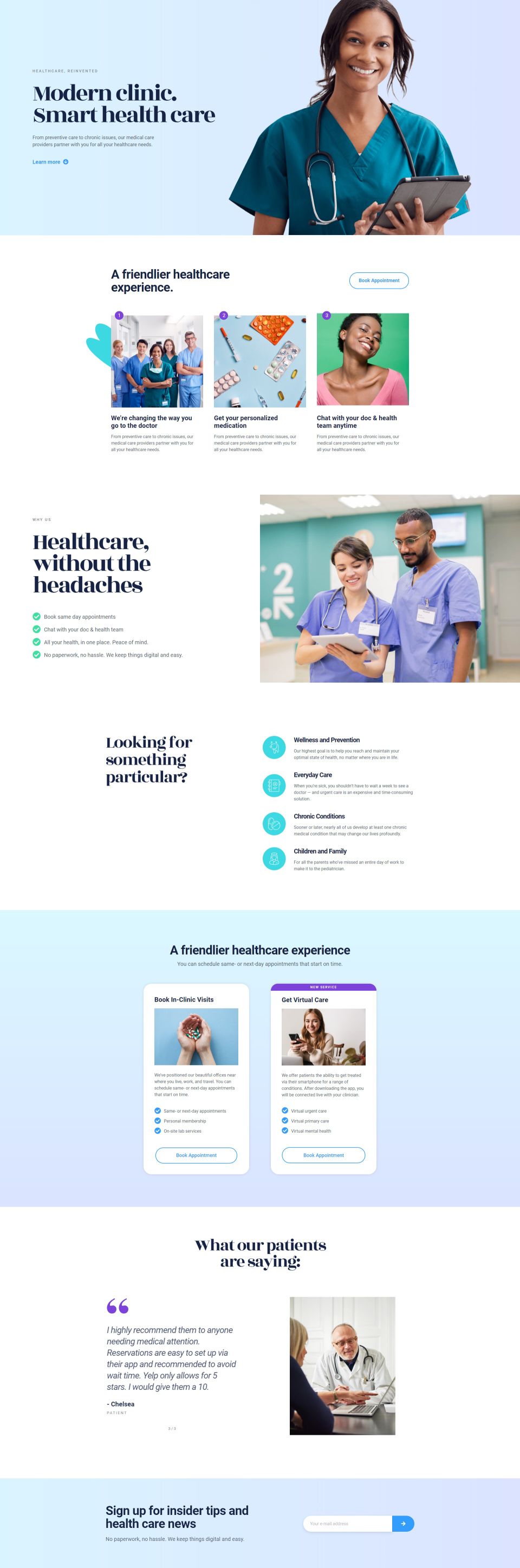 WordPress template ThemeForest The Clinic