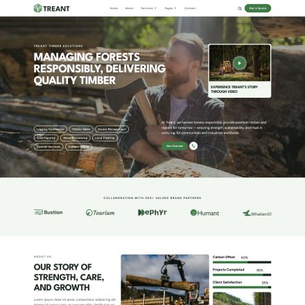 ThemeForest Treant