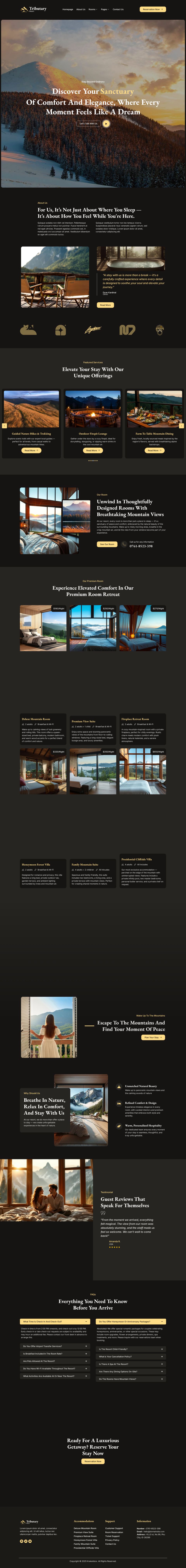 WordPress template ThemeForest Tributary