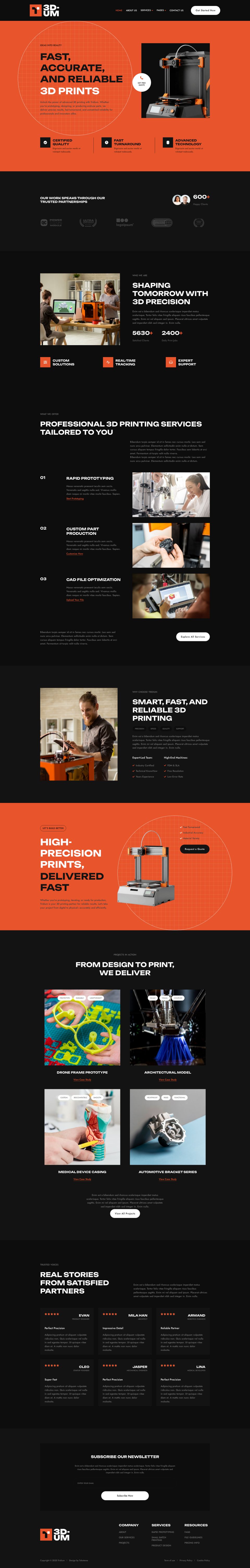 WordPress template ThemeForest Tridium