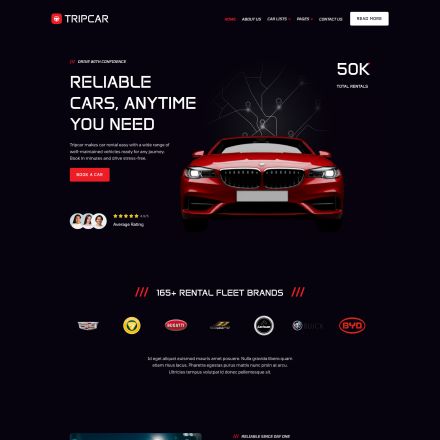 ThemeForest Tripcar