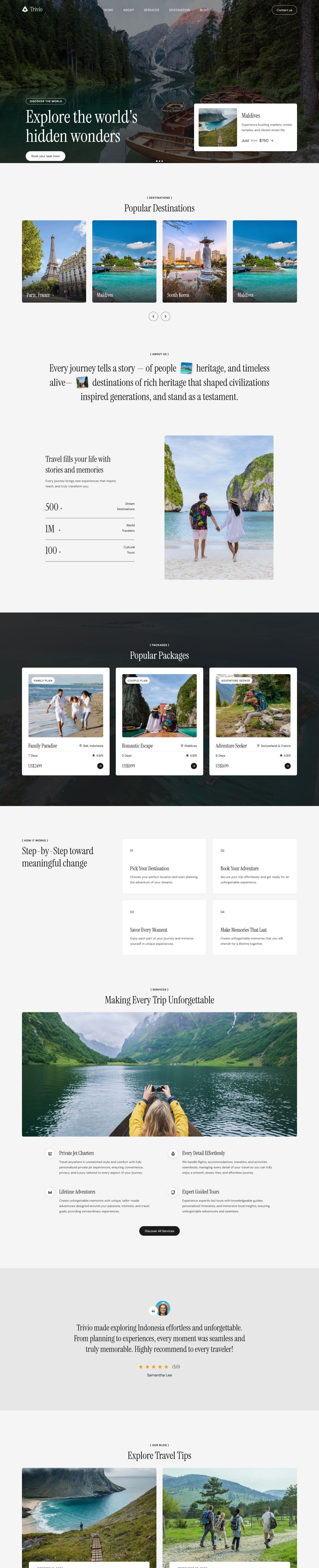 Template ThemeForest Trivio WordPress template ThemeForest Trivio