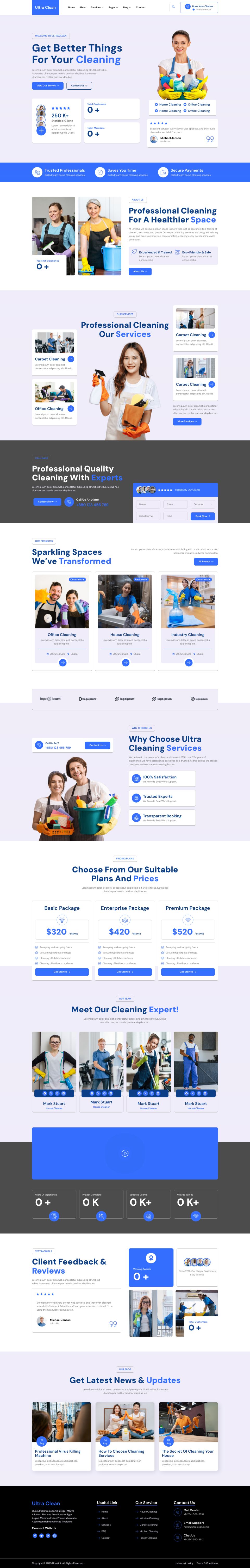 WordPress template ThemeForest Ultraclean