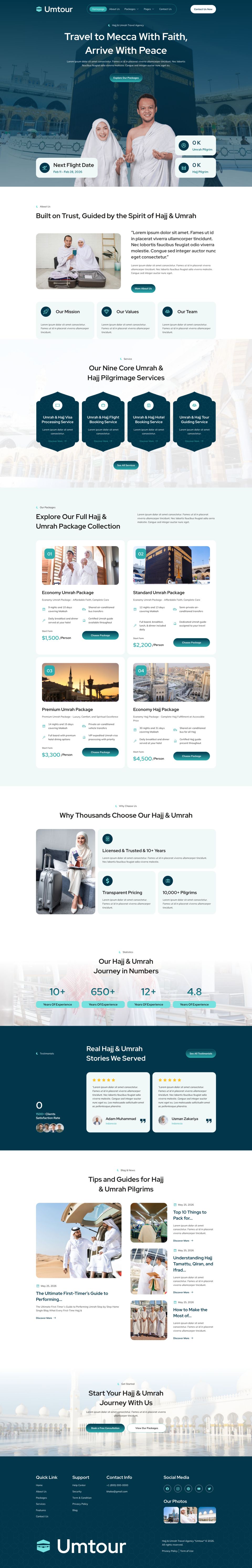 WordPress template ThemeForest Umtour