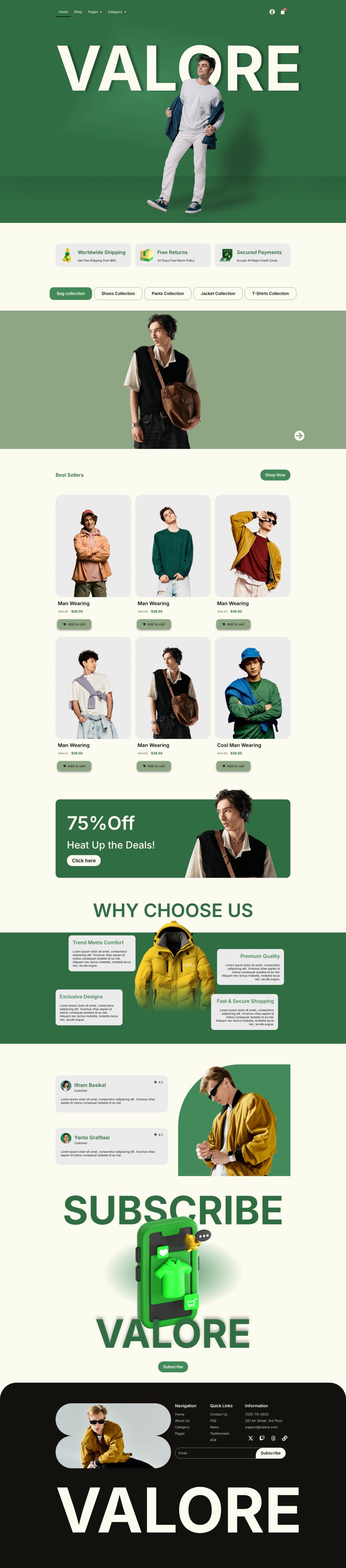 Template ThemeForest Valore WordPress template ThemeForest Valore
