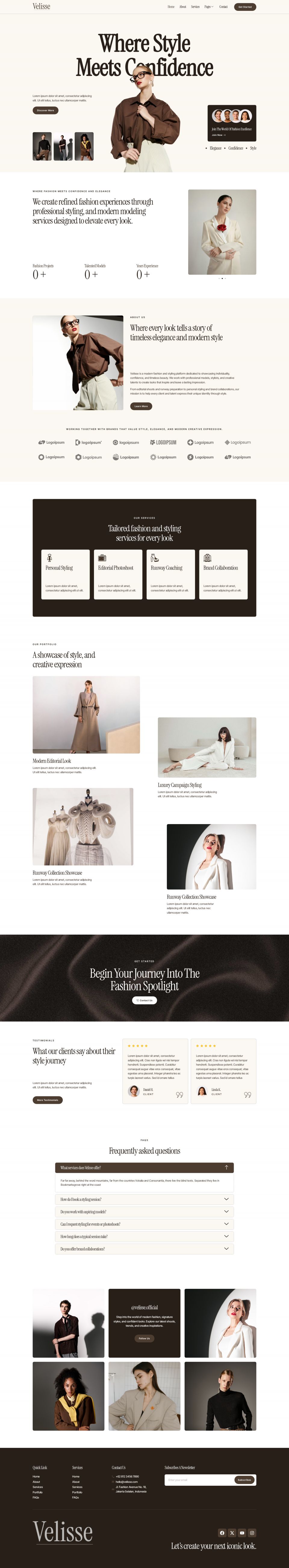 WordPress template ThemeForest Velisse