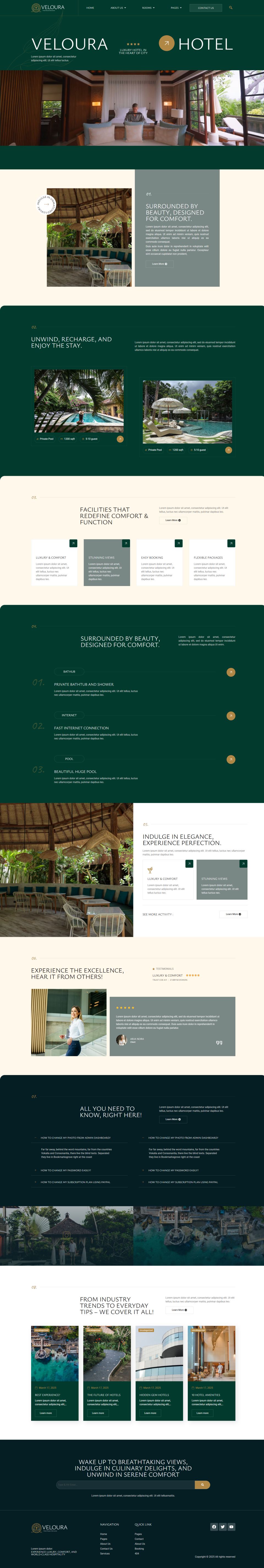 WordPress template ThemeForest Veloura