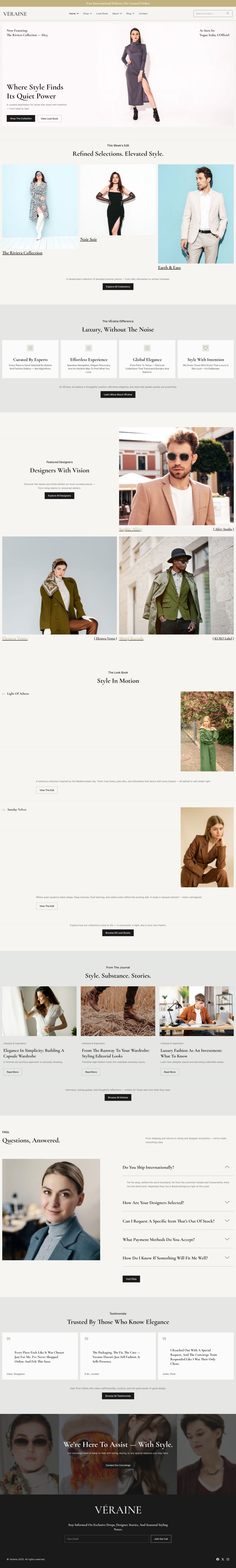 WordPress template ThemeForest Veraine