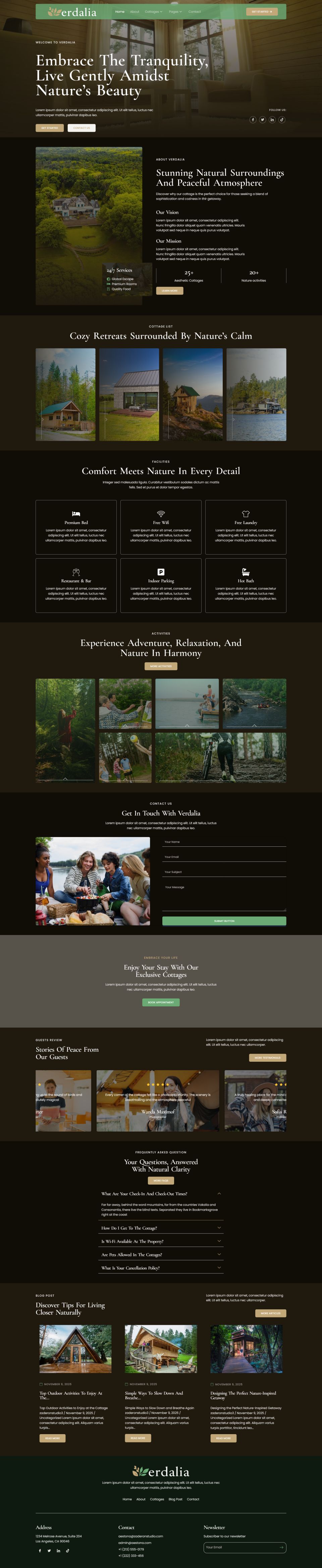 WordPress template ThemeForest Verdalia