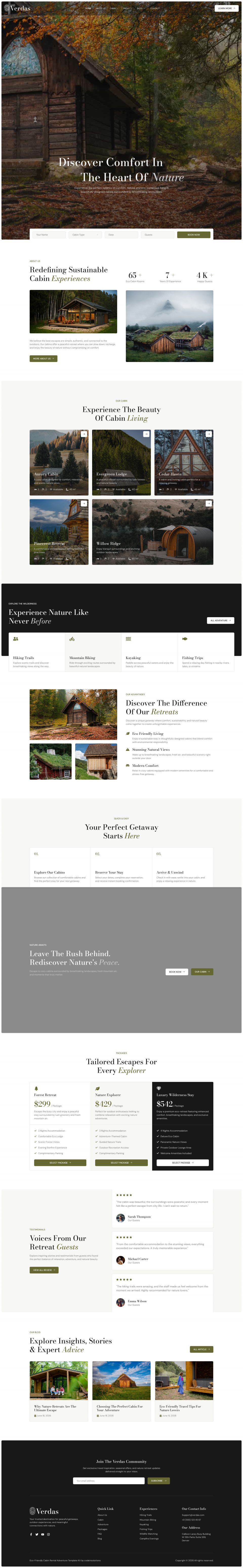 WordPress template ThemeForest Verdas