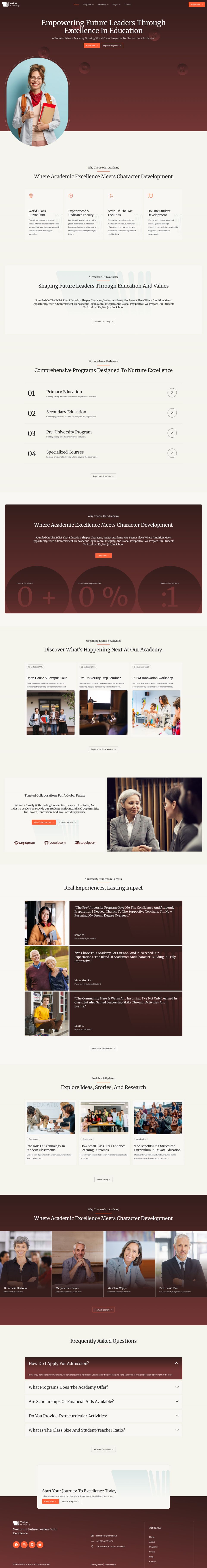 WordPress template ThemeForest Veritas