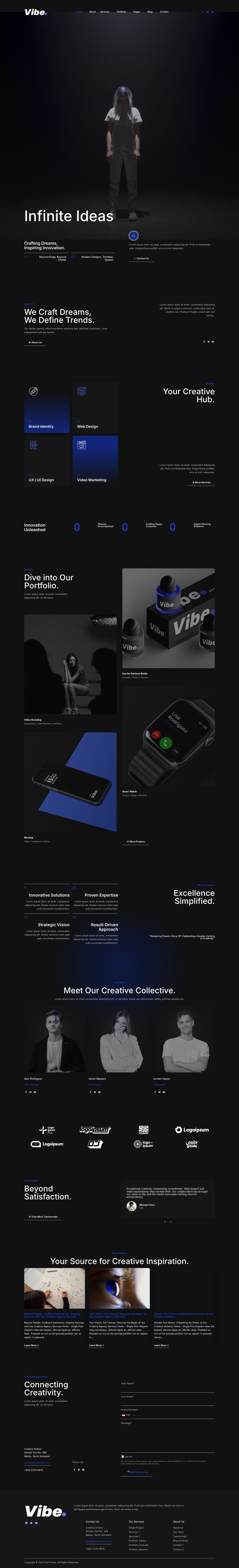WordPress template ThemeForest Vibe