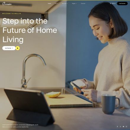 ThemeForest Wellin