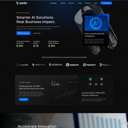 ThemeForest Zentiv