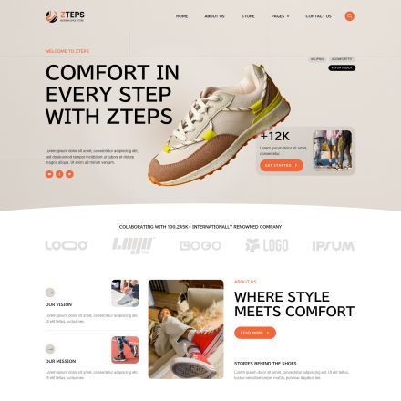 ThemeForest Zteps