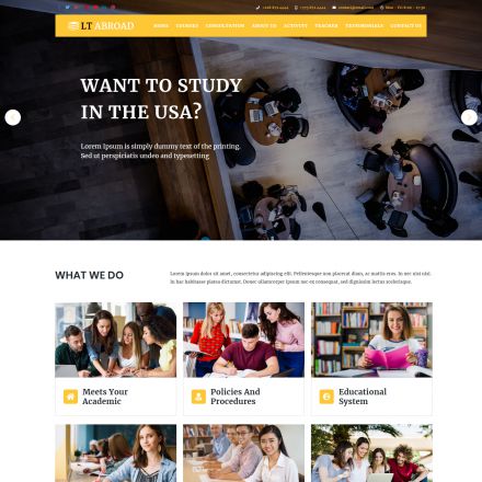 LTheme Abroad OnePage