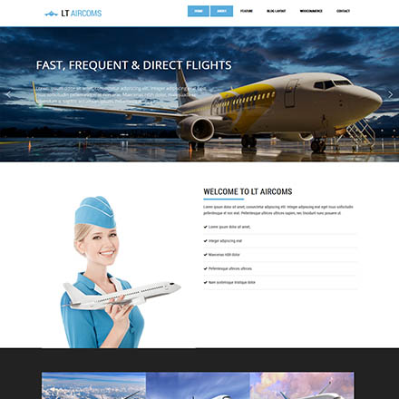 LTheme Aircoms Onepage